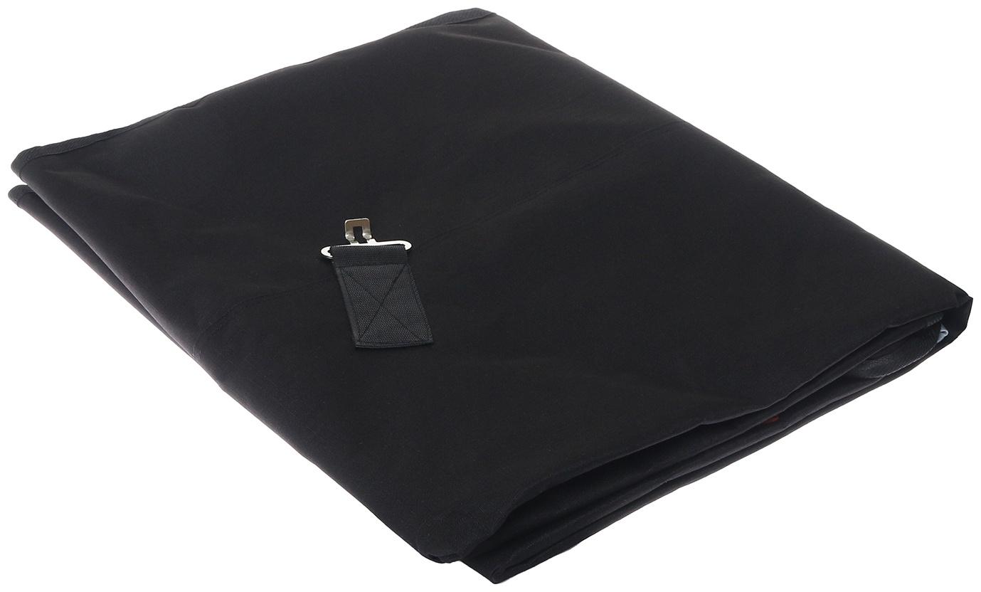 Попона вафельная, черный