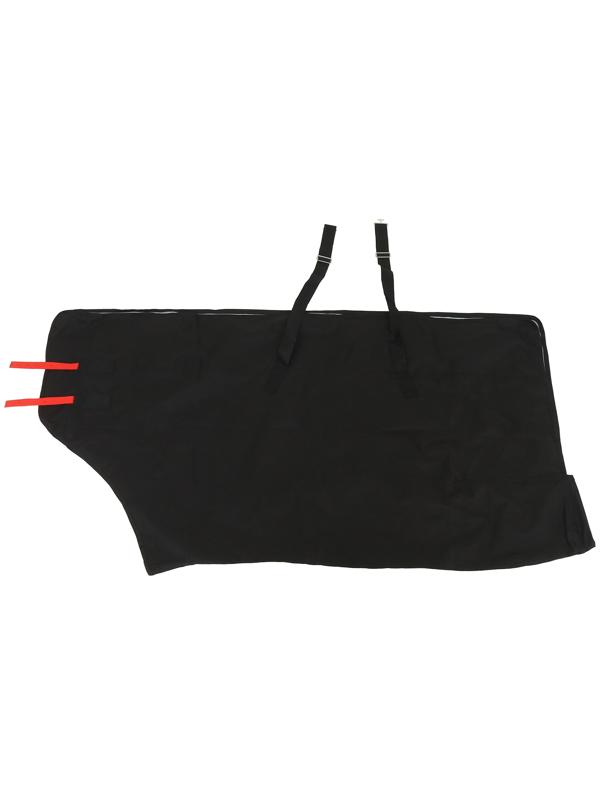 Попона вафельная, черный