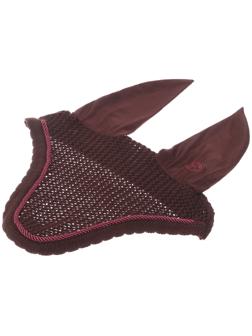 Ушки для лошади, коричневые с окантовкой