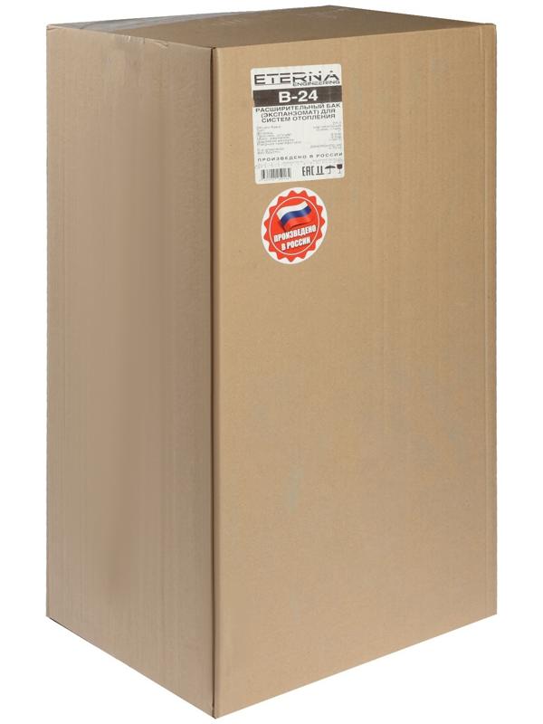 Бак расширительный ETERNA В-24, для систем отопления, вертикальный, оцинк. фланец, 24 л