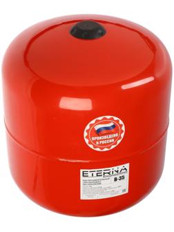 Бак расширительный ETERNA В-35, для систем отопления, вертикальный, оцинк. фланец, 35 л