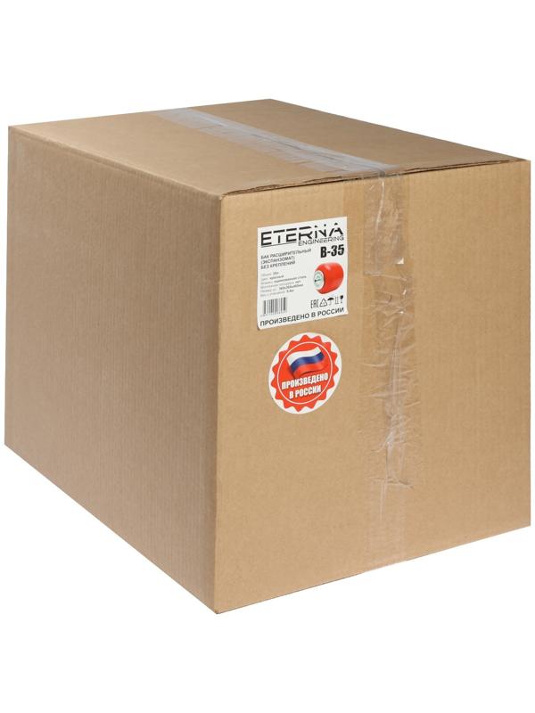 Бак расширительный ETERNA В-35, для систем отопления, вертикальный, оцинк. фланец, 35 л