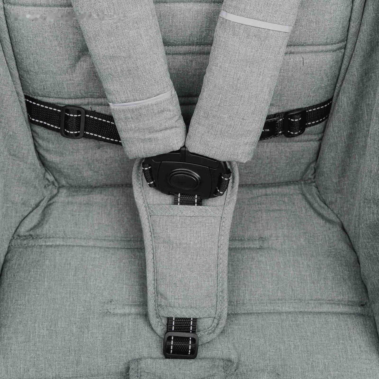 Коляска прогул. MAXIMA (2кол.(20см)2кол.(30см), съемн.бамп.) (INDIGO), зеленый