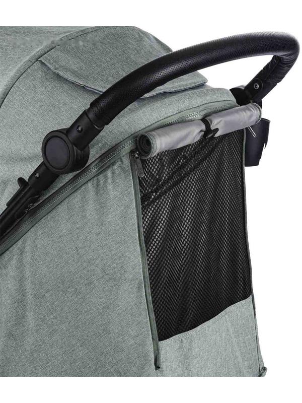 Коляска прогул. MAXIMA (2кол.(20см)2кол.(30см), съемн.бамп.) (INDIGO), зеленый