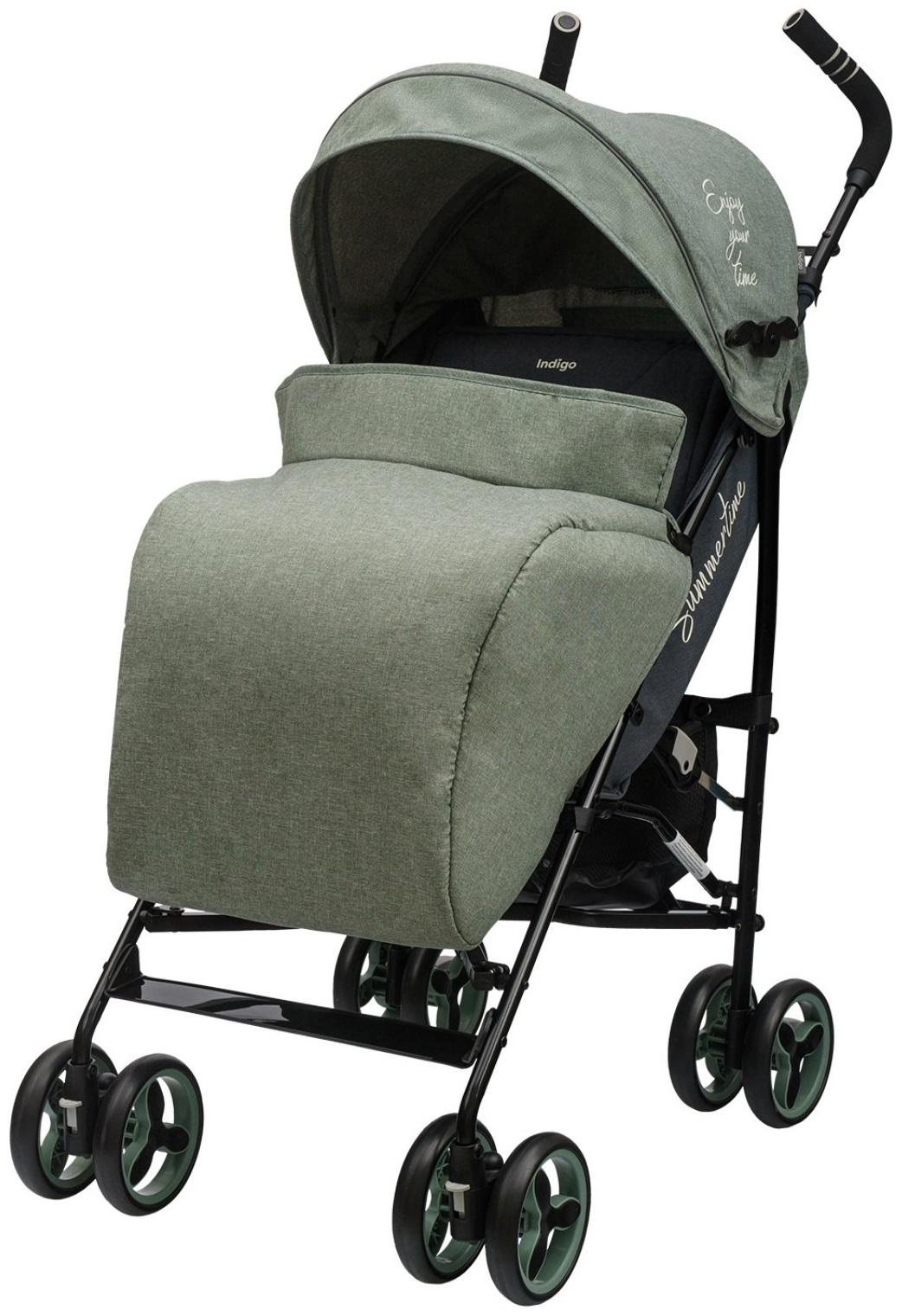 Коляска-трость Indigo PUNTO, оливковый