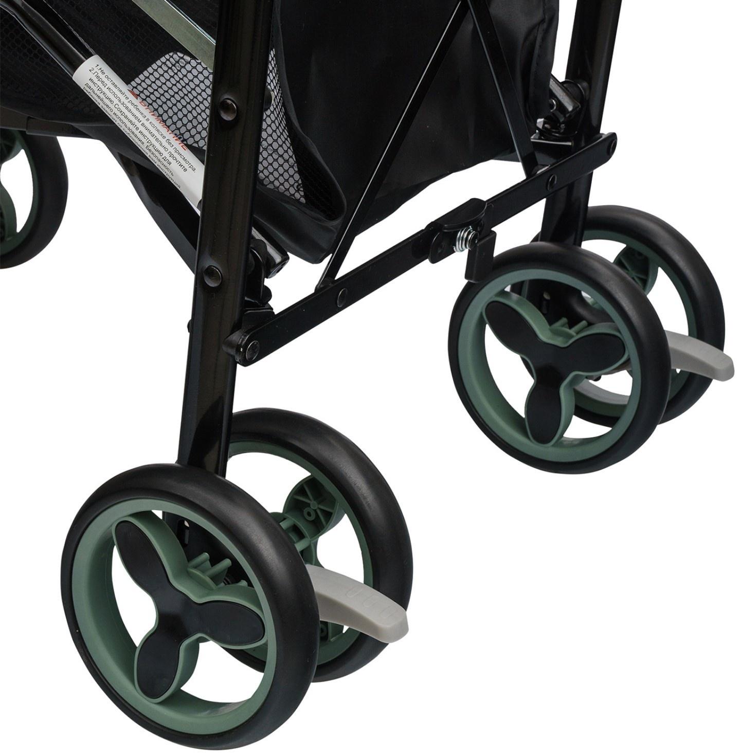 Коляска-трость Indigo PUNTO, оливковый