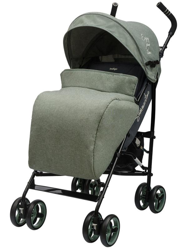 Коляска-трость Indigo PUNTO, оливковый