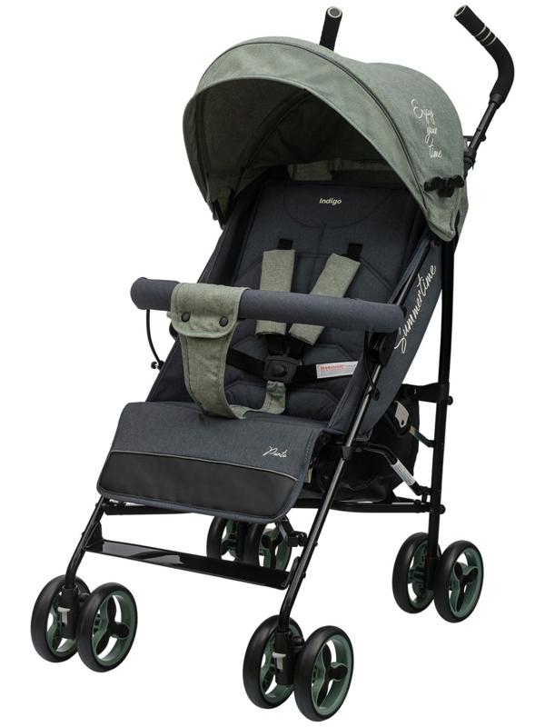 Коляска-трость Indigo PUNTO, оливковый