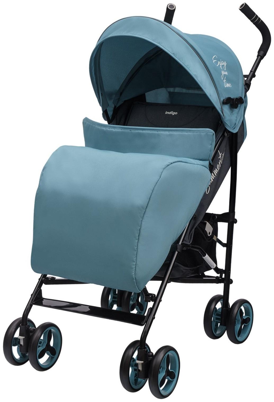 Коляска-трость Indigo PUNTO, голубой