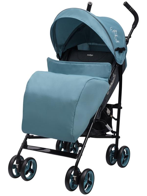 Коляска-трость Indigo PUNTO, голубой