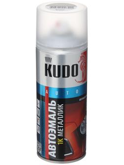 Эмаль 1К KUDO автомобильная ремонтная металлизированная 