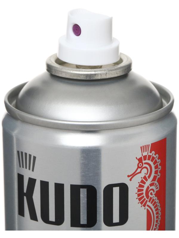 Эмаль KUDO термостойкая золотая, 520 мл KU-5007