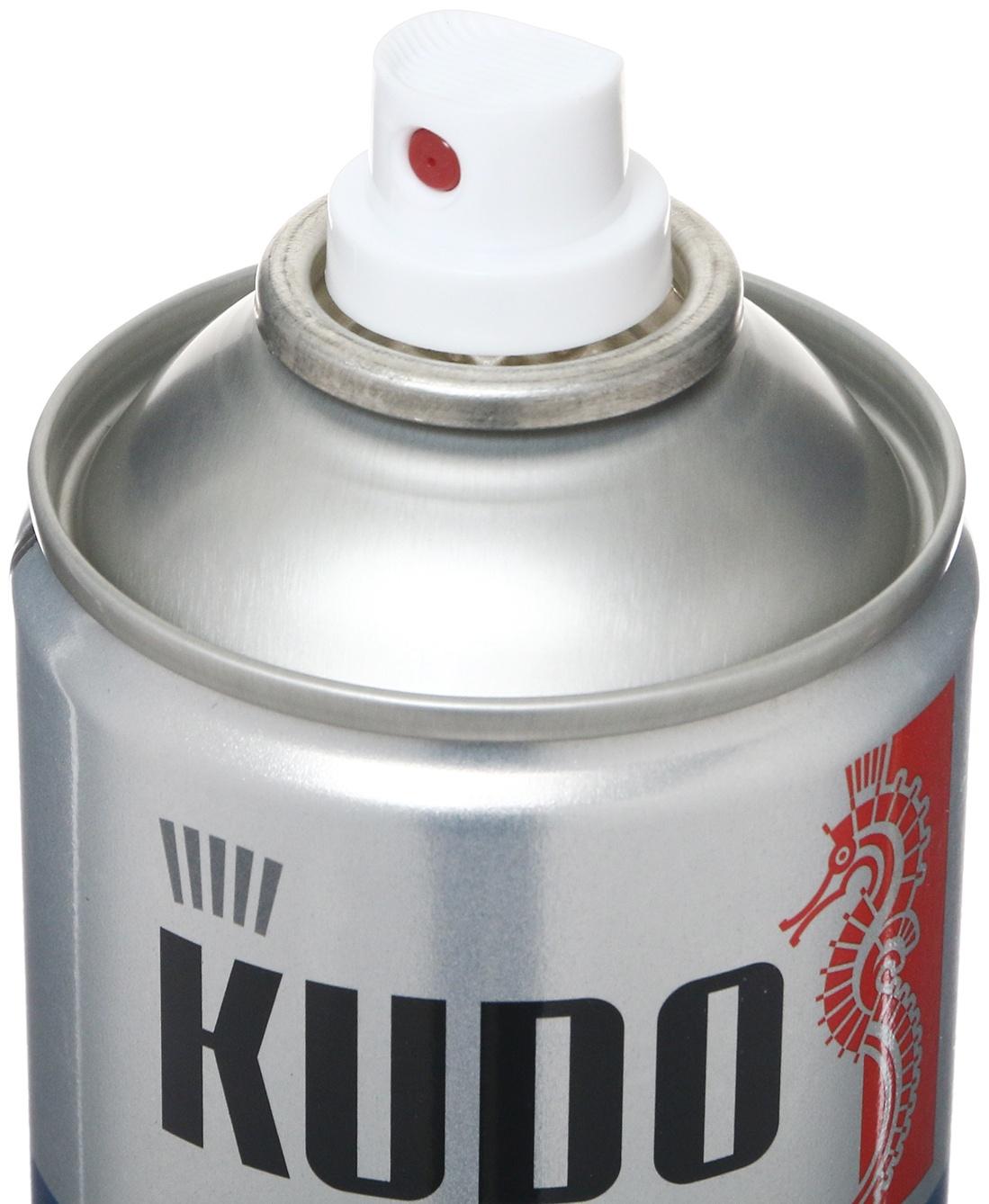 Эмаль для дисков KUDO черная, 520 мл, аэрозоль KU-5203