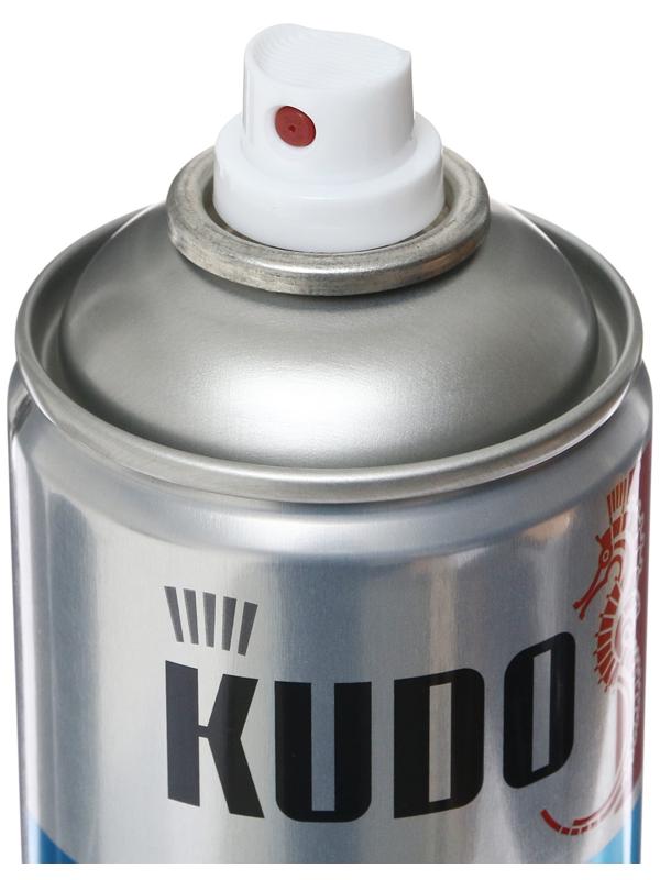 Эмаль для дисков KUDO черная матовая, 520 мл, аэрозоль KU-5206