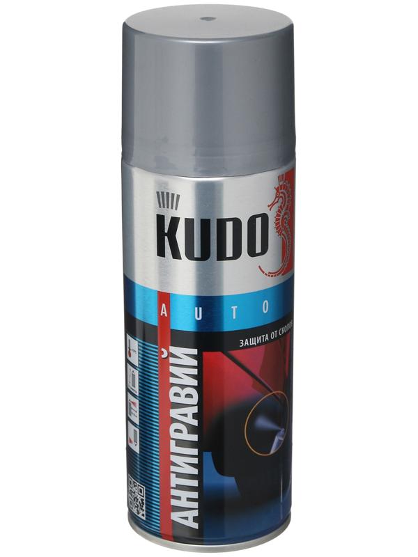 Антигравий KUDO, 520 мл, серый, аэрозоль   4524978 KU-5221