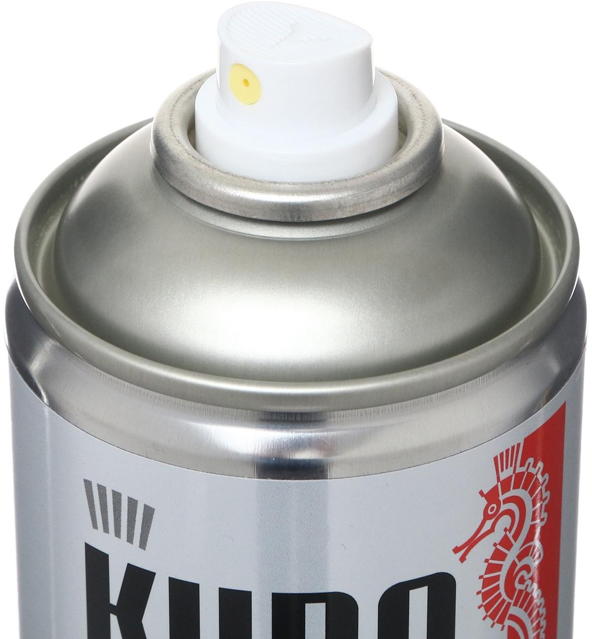 Антигравий KUDO с эффектом шагрени, серый, 520 мл, аэрозоль KU-5224