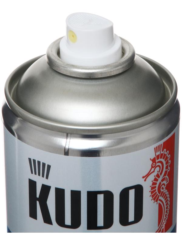 Антигравий KUDO с эффектом шагрени, черный, 520 мл, аэрозоль KU-5225