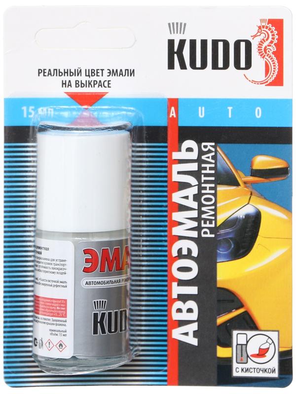 Эмаль Kudo автомобильная ремонтная с кисточкой 