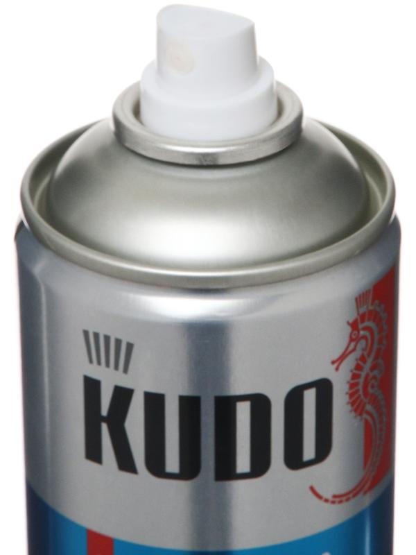 Лак для тонировки фар Kudo красный, акриловый, аэрозоль, 520 мл KU-9022