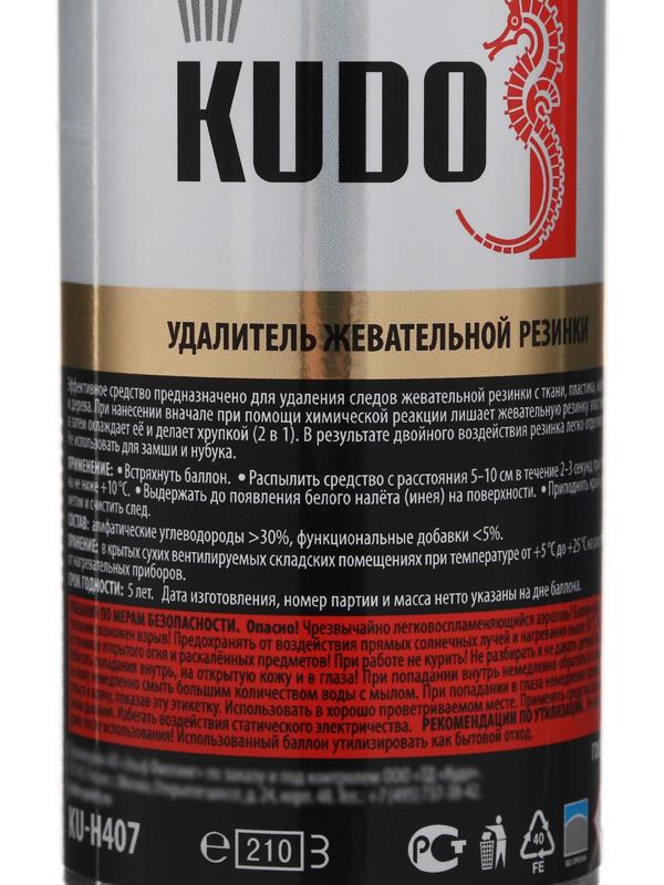 Удалитель жевательной резинки KUDO, 210 мл KU-H407