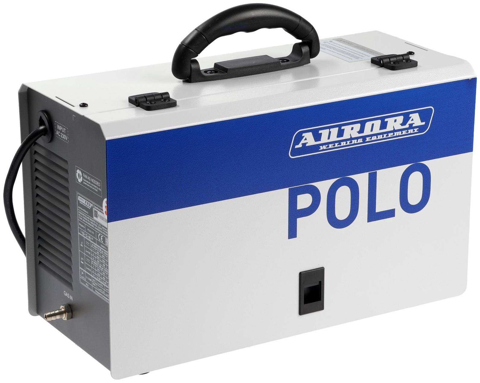 Сварочный полуавтомат Aurora POLO 175 SYNERGIC, 6 кВт, 40-160 А, d=1.6-4 мм/0.8-1 мм