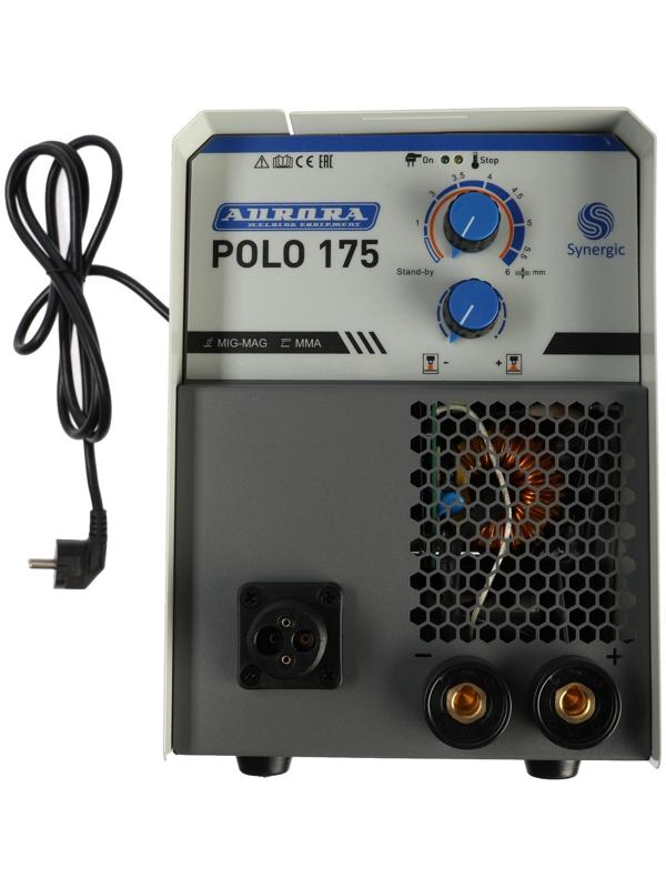 Сварочный полуавтомат Aurora POLO 175 SYNERGIC, 6 кВт, 40-160 А, d=1.6-4 мм/0.8-1 мм