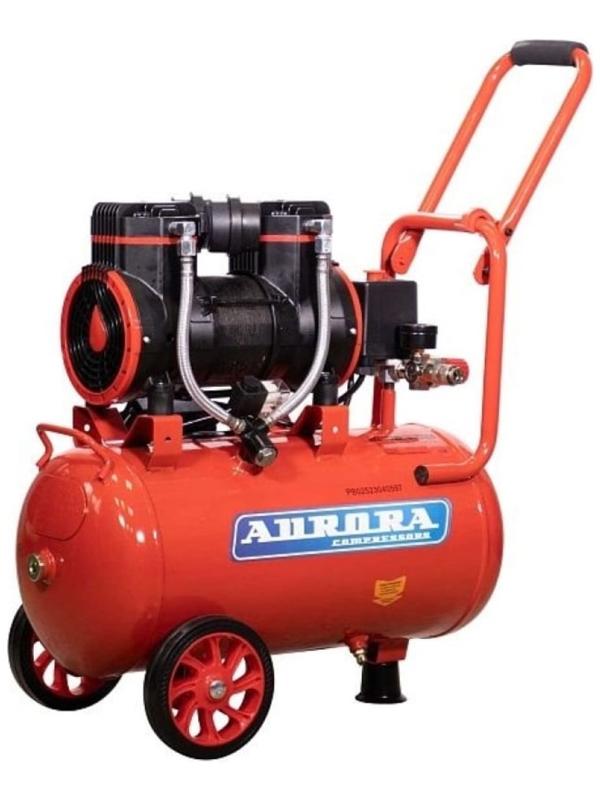 Компрессор воздушный Aurora PASSAT-25 BLACK, безмасляный, 1.45 кВт, 24 л, 8 атм, 249 л/мин