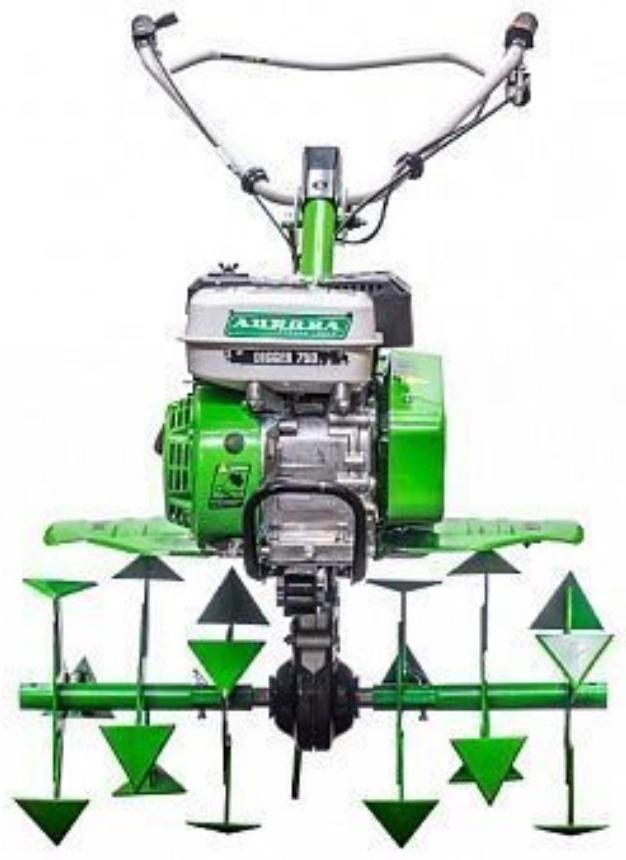 Культиватор бензиновый Aurora DIGGER 750, 6.5 л.с., 4800 Вт, ск. 2/1, шир./гл. 100/30 см