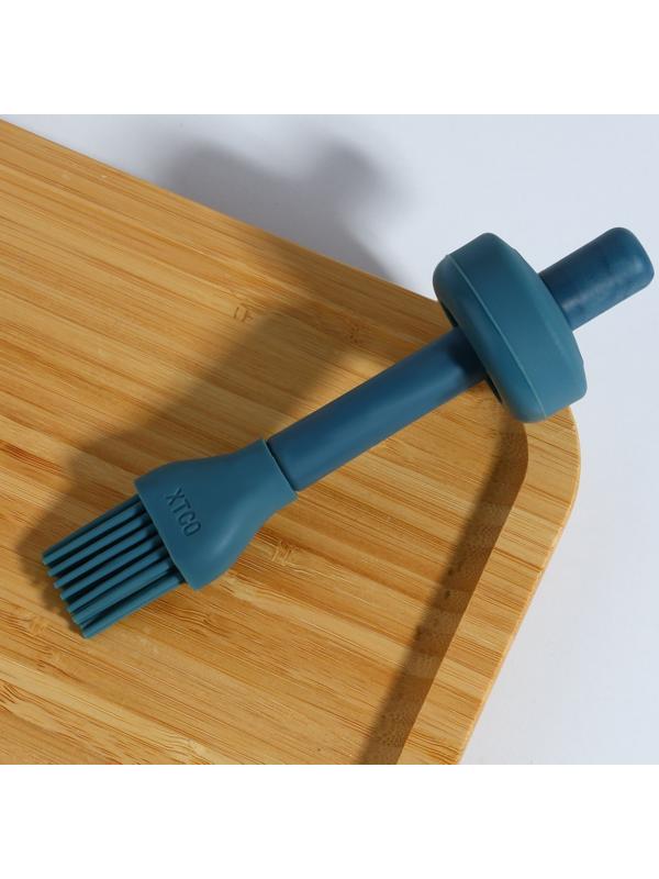 Ёмкость для масла с кисточкой «Оливки», 230 мл