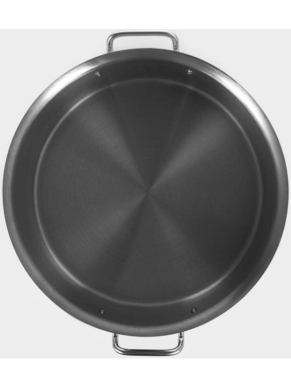 Кастрюля из нержавеющей стали Hanna Knovell с крышкой, 19 л,d=32 см, h=22 см, толщина стенки 0,8 мм, индукция