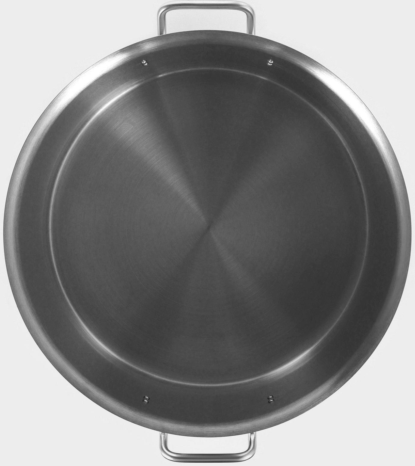 Кастрюля из нержавеющей стали Hanna Knovell с крышкой, 47 л, d=45 см, h=28 см, толщина стенки 1 мм, индукция