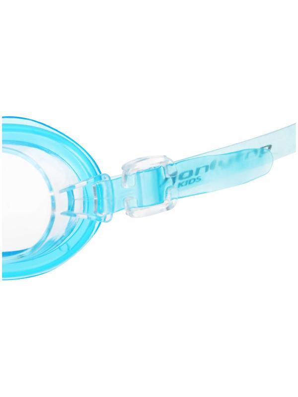 Очки для плавания детские «На волне» «Акула», беруши, цвет голубой