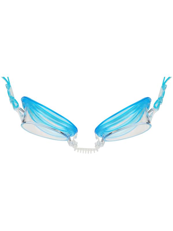 Очки для плавания детские «На волне» «Акула», беруши, цвет голубой
