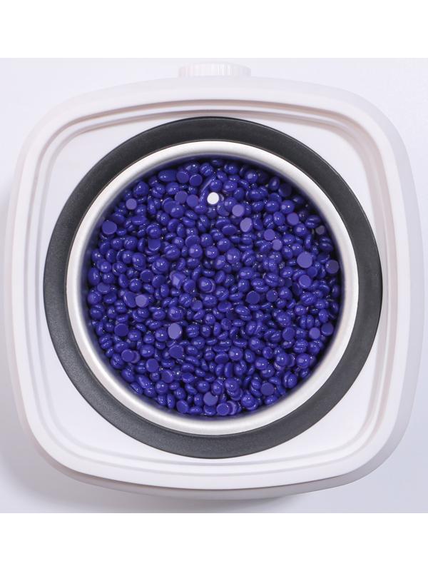 Воск для депиляции, в гранулах, 100 гр, цвет индиго