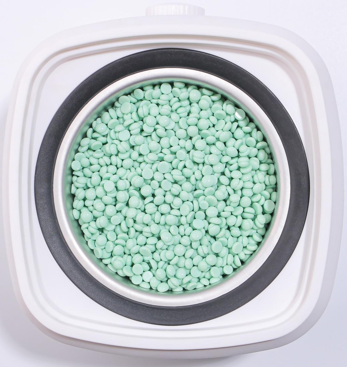 Воск для депиляции, в гранулах, 100 гр, цвет зелёный