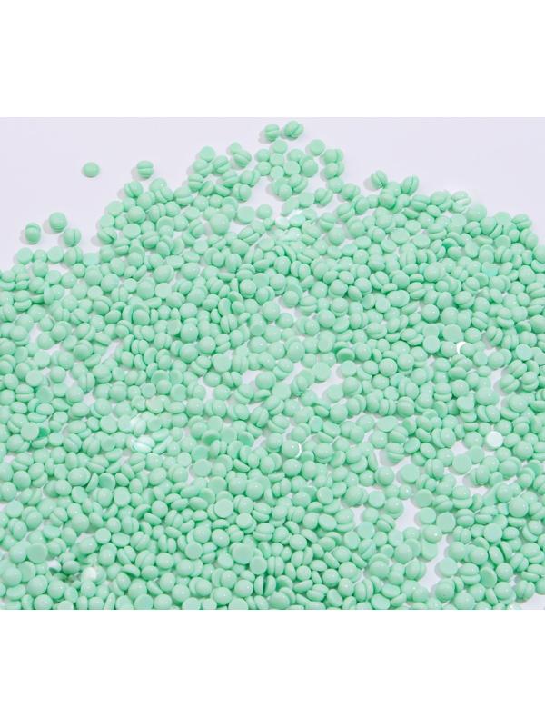 Воск для депиляции, в гранулах, 100 гр, цвет зелёный