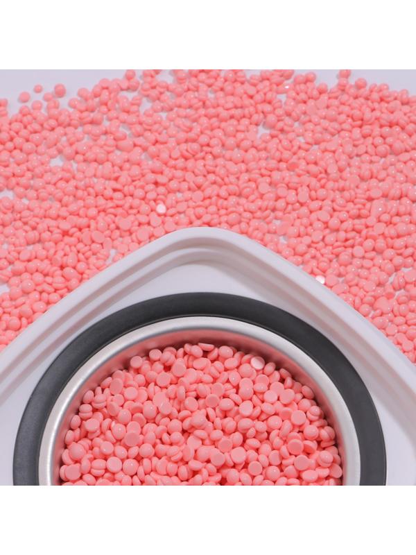 Воск для депиляции, в гранулах, 100 гр, цвет розовый