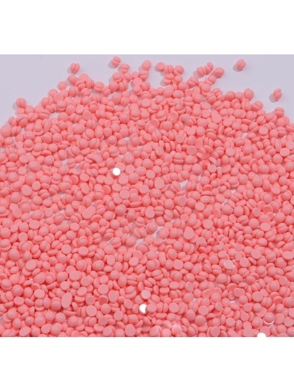 Воск для депиляции, в гранулах, 100 гр, цвет розовый