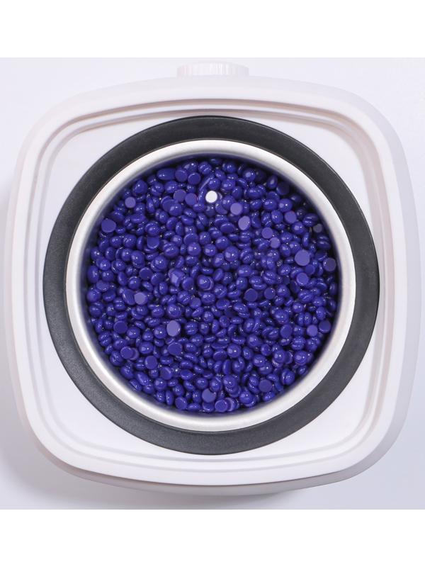 Воск для депиляции, в гранулах, 300 гр, цвет индиго