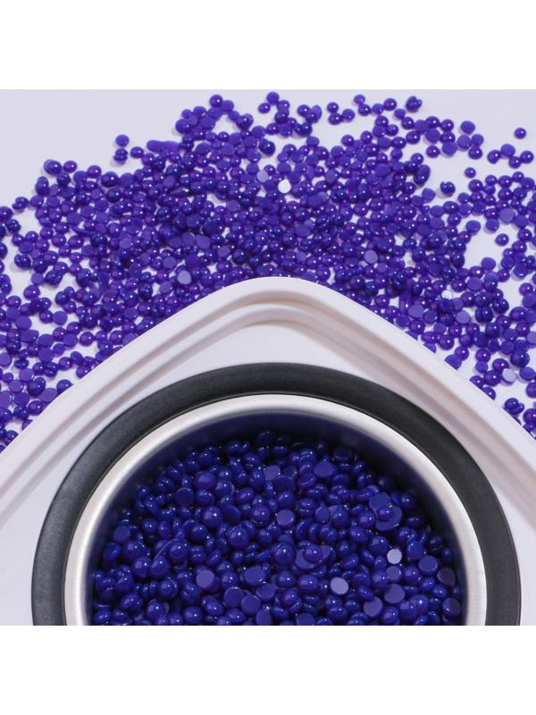 Воск для депиляции, в гранулах, 300 гр, цвет индиго