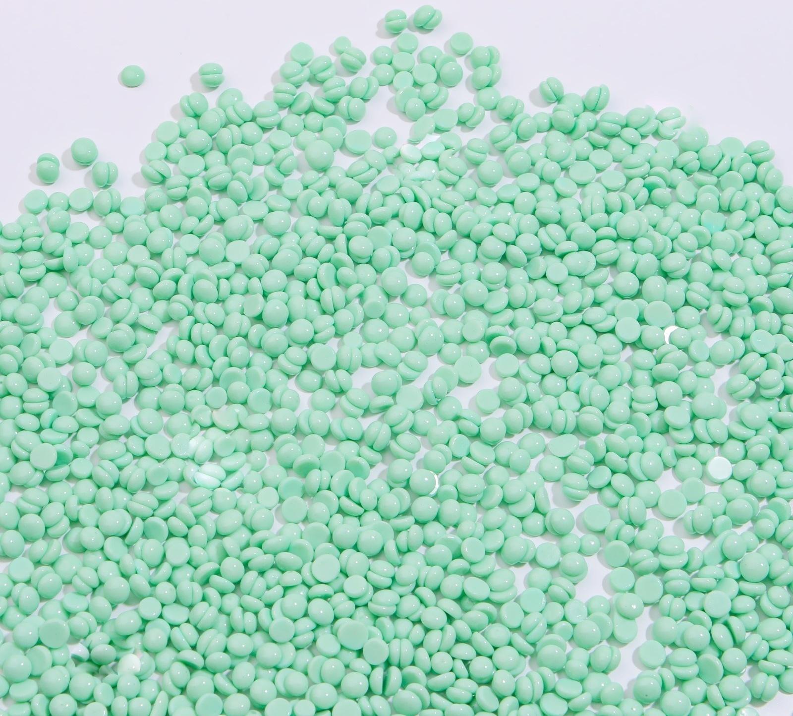 Воск для депиляции, в гранулах, 300 гр, цвет зелёный