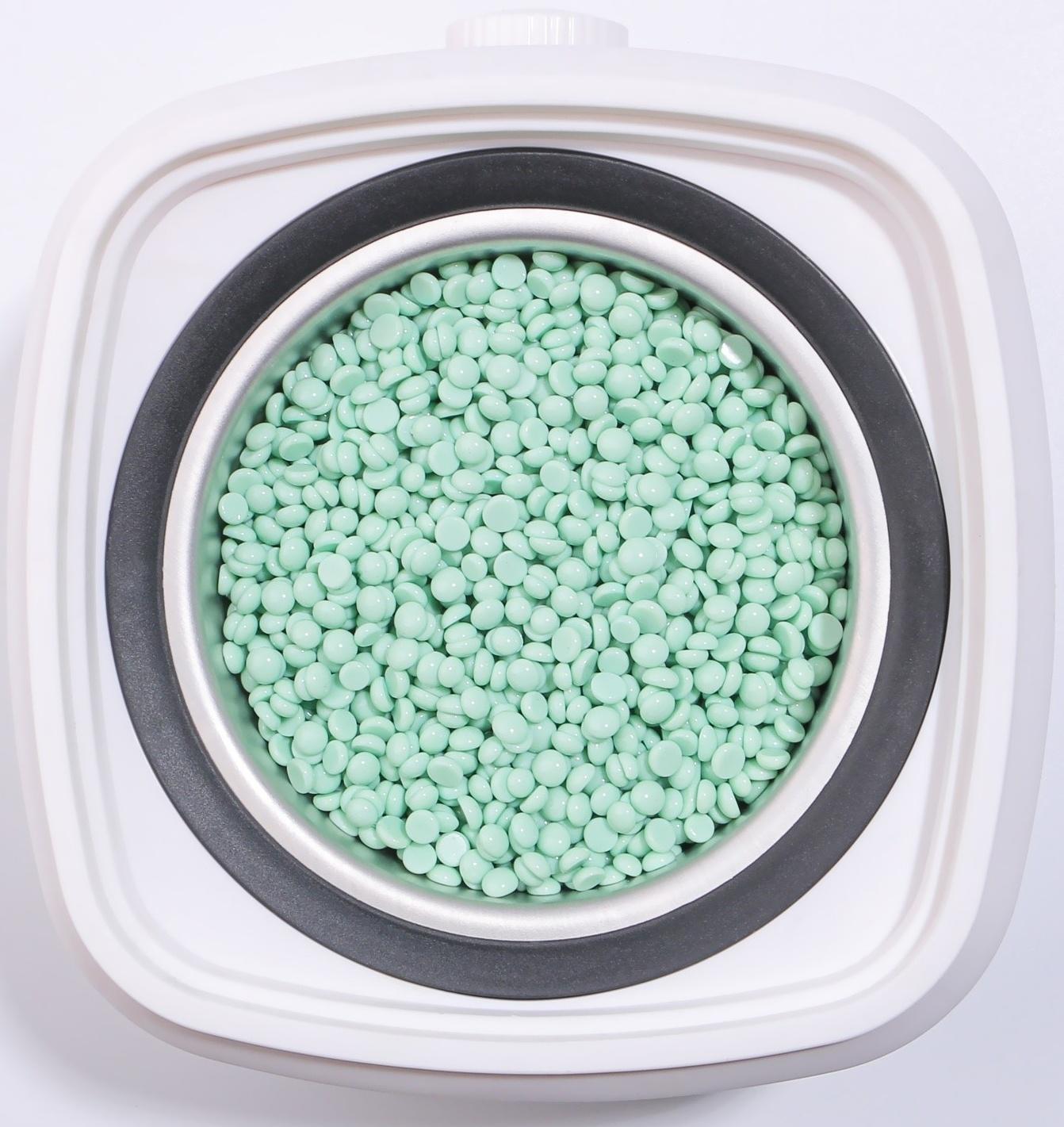 Воск для депиляции, в гранулах, 300 гр, цвет зелёный