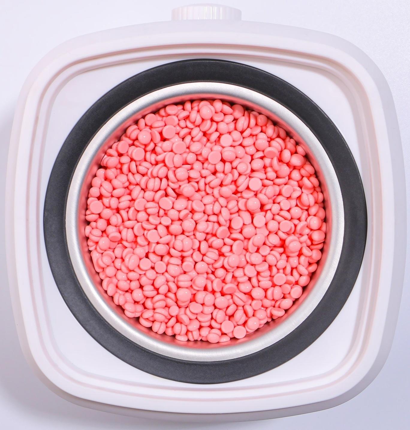 Воск для депиляции, в гранулах, 500 гр, цвет розовый