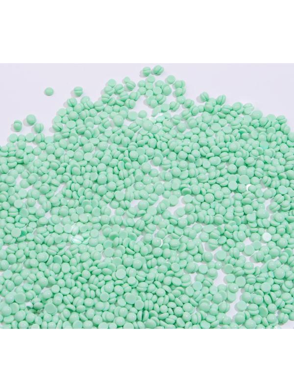 Воск для депиляции, в гранулах, 500 гр, цвет зелёный