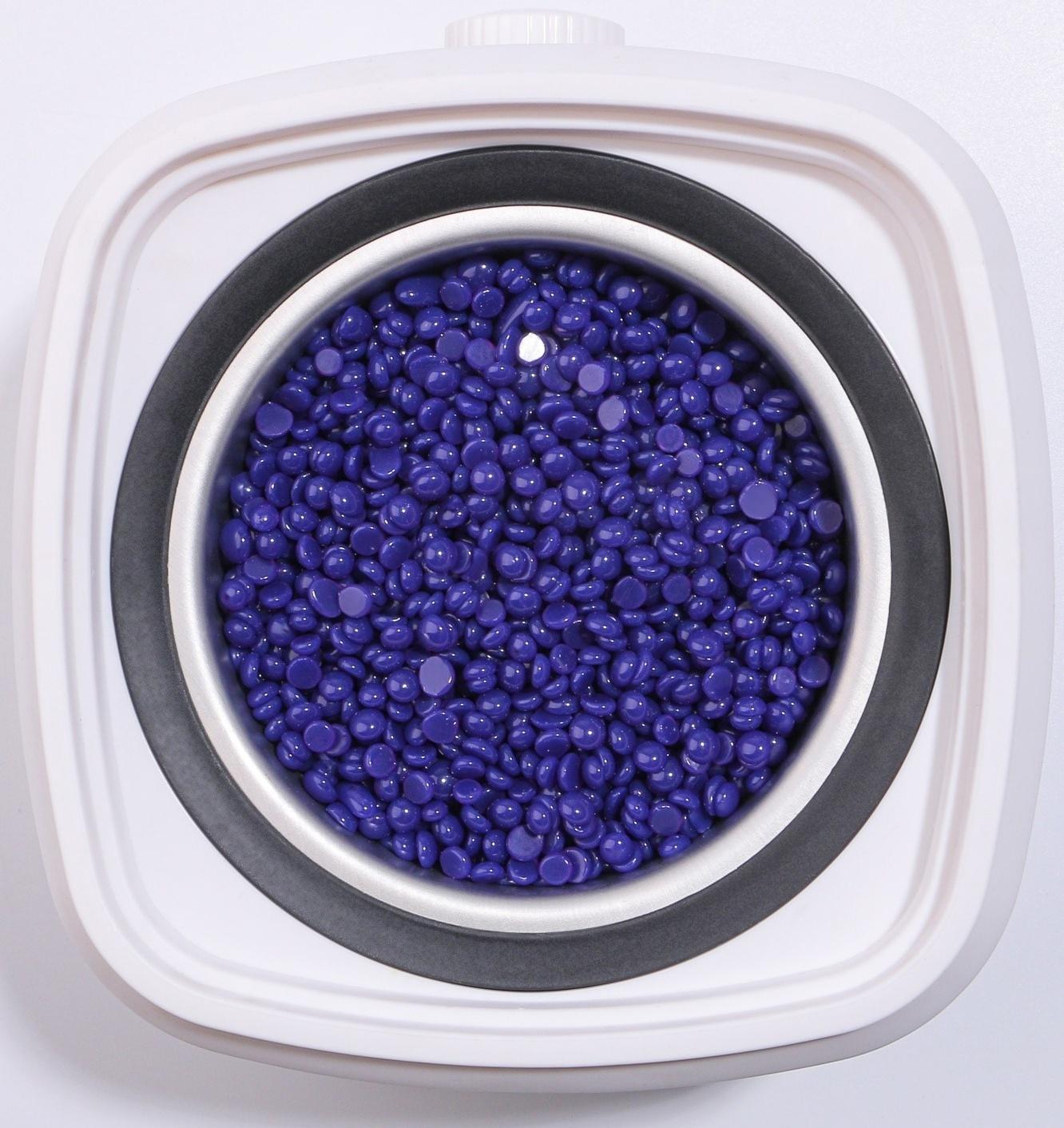 Воск для депиляции, в гранулах, 500 гр, цвет индиго