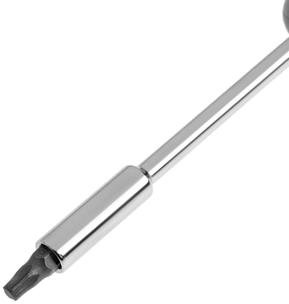 Набор инструментов в блистере ТУНДРА, открывашка, отвертка с битами, 16 предметов