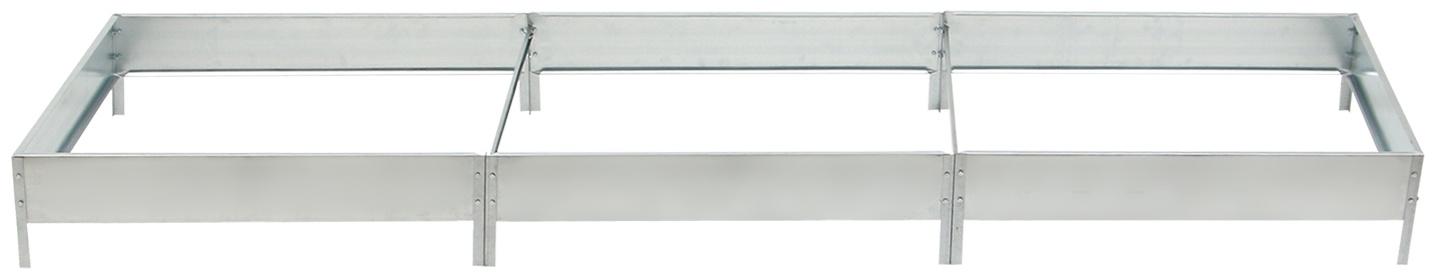 Грядка оцинкованная 295 х 100 х 15 см, Маркетплейс