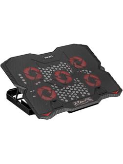 Подставка для ноутбука Xtrike Me FN-813, 5 вентиляторов, 2хUSB, кабель 55 мм