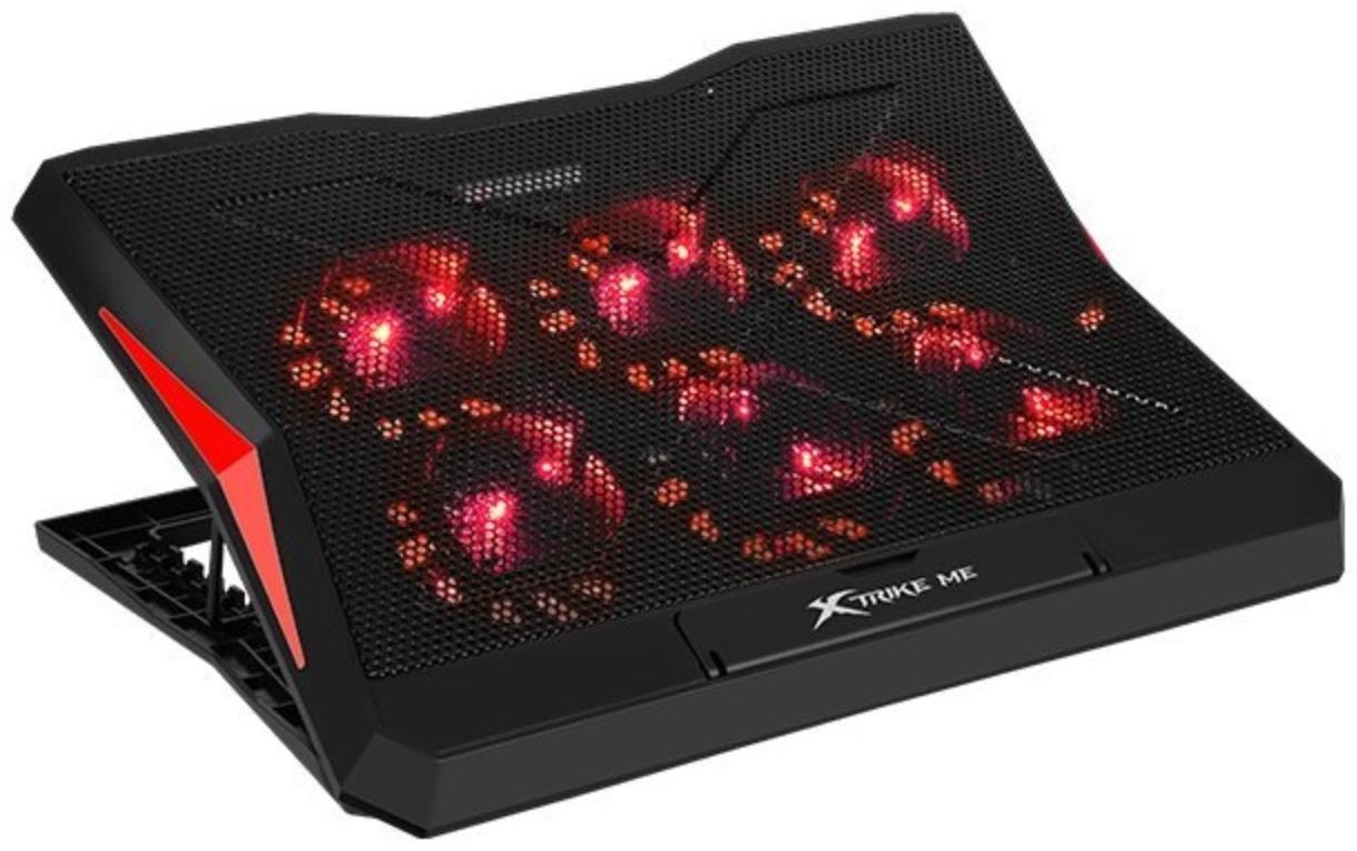 Подставка для ноутбука Xtrike Me FN-811, 6 вентиляторов, 2хUSB, кабель 50 мм