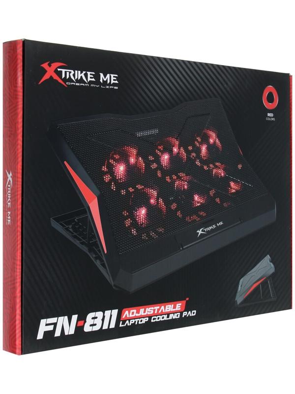 Подставка для ноутбука Xtrike Me FN-811, 6 вентиляторов, 2хUSB, кабель 50 мм